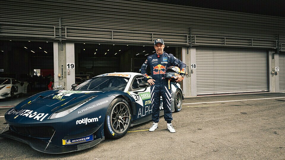 Sebastien Loeb diese Woche beim DTM-Test in Hockenheim, Foto: Red Bull