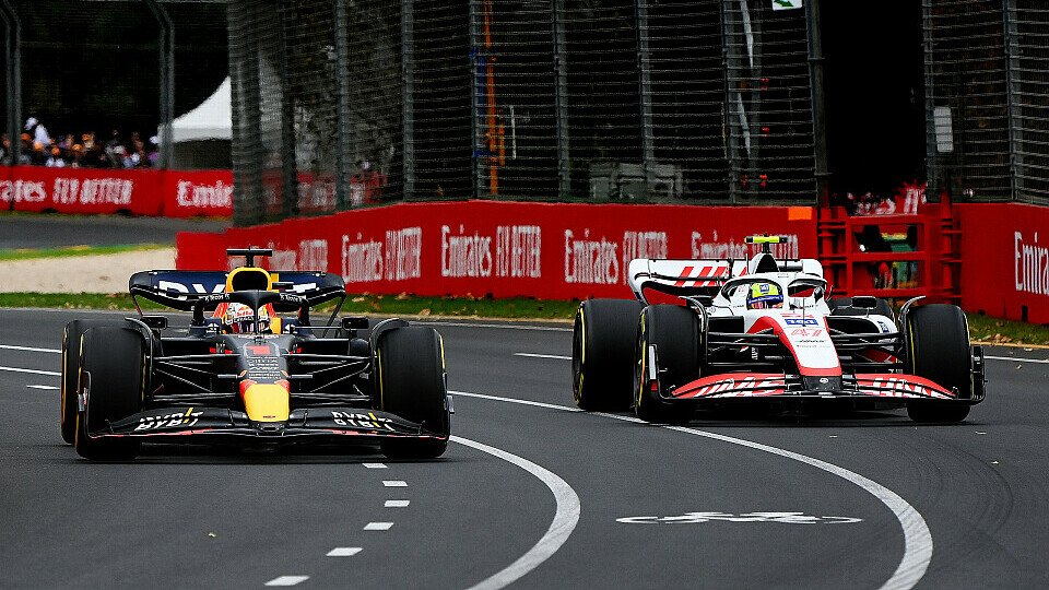 Haas muss sich in Australien nicht nur hinter Red Bull anstellen, Foto: LAT Images