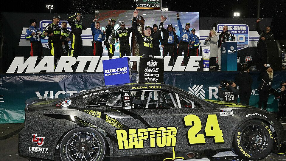 William Byron gewinnt das 8. Saisonrennen auf dem Martinsville Speedway, Foto: LAT Images