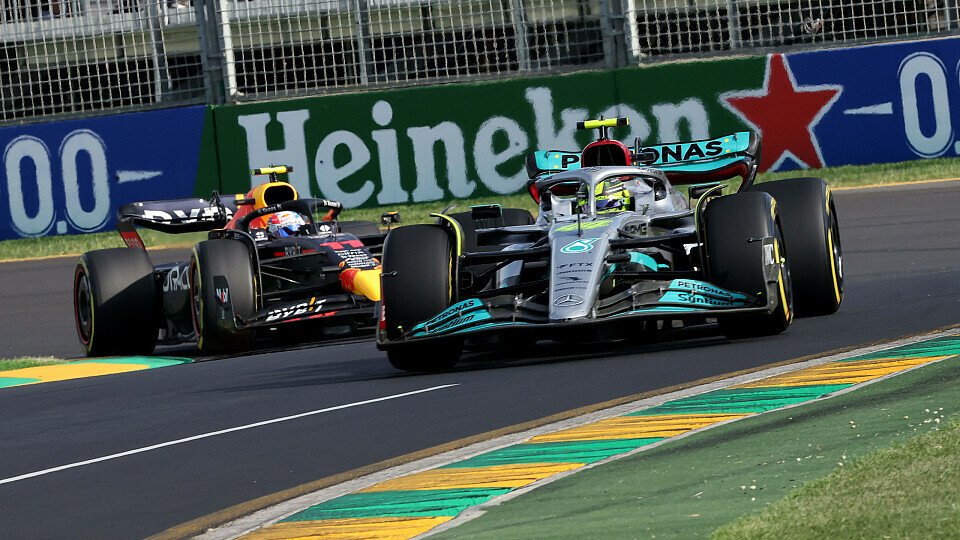 Lewis Hamilton konnte Red Bull in Australien ebenfalls nicht hinter sich halten