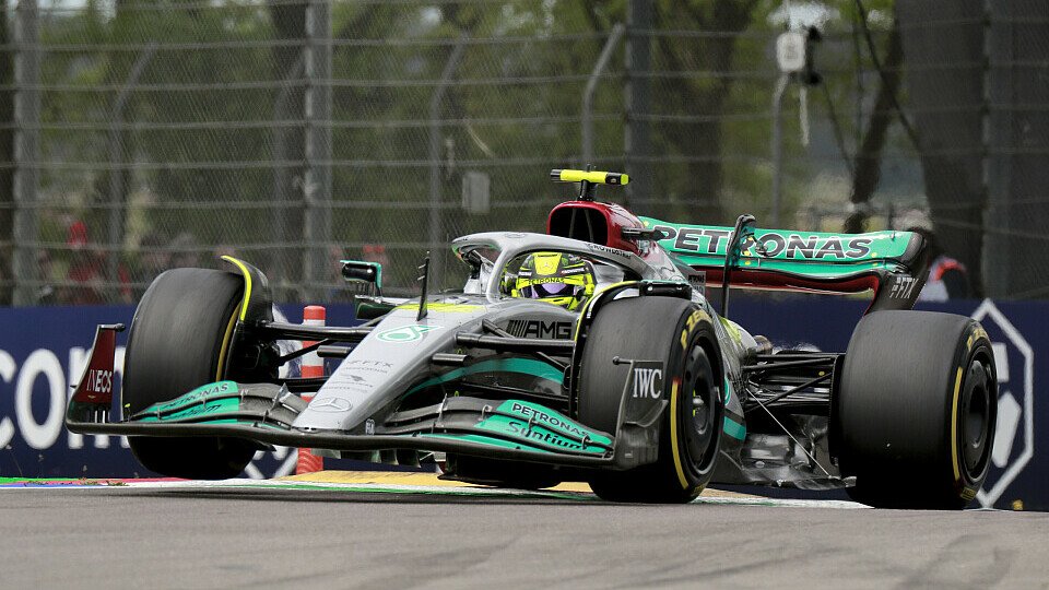 Lewis Hamilton (Mercedes) beim Emilia Romagna Grand Prix 2022, Foto: LAT Images