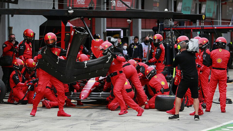 Ferrari brachte, im Gegensatz zu Red Bull, kein Update nach Imola