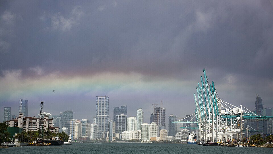 Die Regenzeit in Florida sorgte in Miami bereits zu Beginn der Formel-1-Woche für Niederschläge