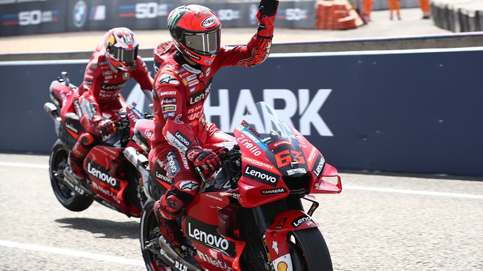 Ducati holt sich die Doppelpole in Le Mans.