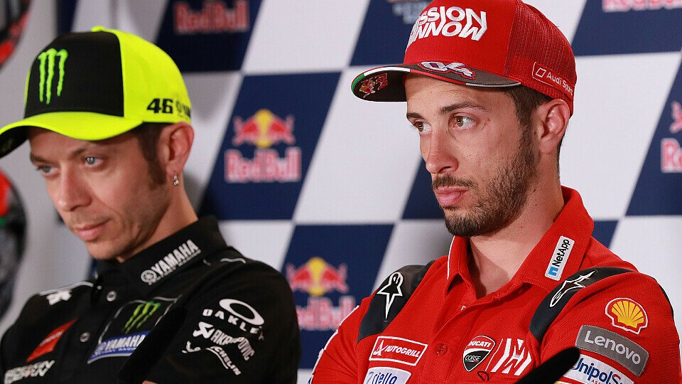 Rossi und Dovizioso fuhren 14 Jahre gemeinsam in der MotoGP, Foto: LAT Images