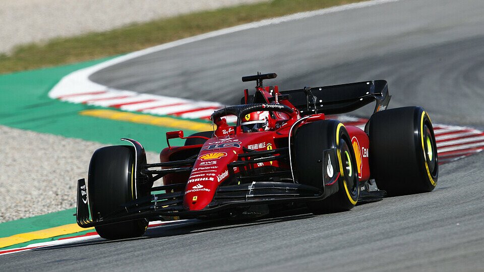 Ferrari und Charles Leclerc holten in Barcelona beide Trainings-Bestzeiten, Foto: LAT Images