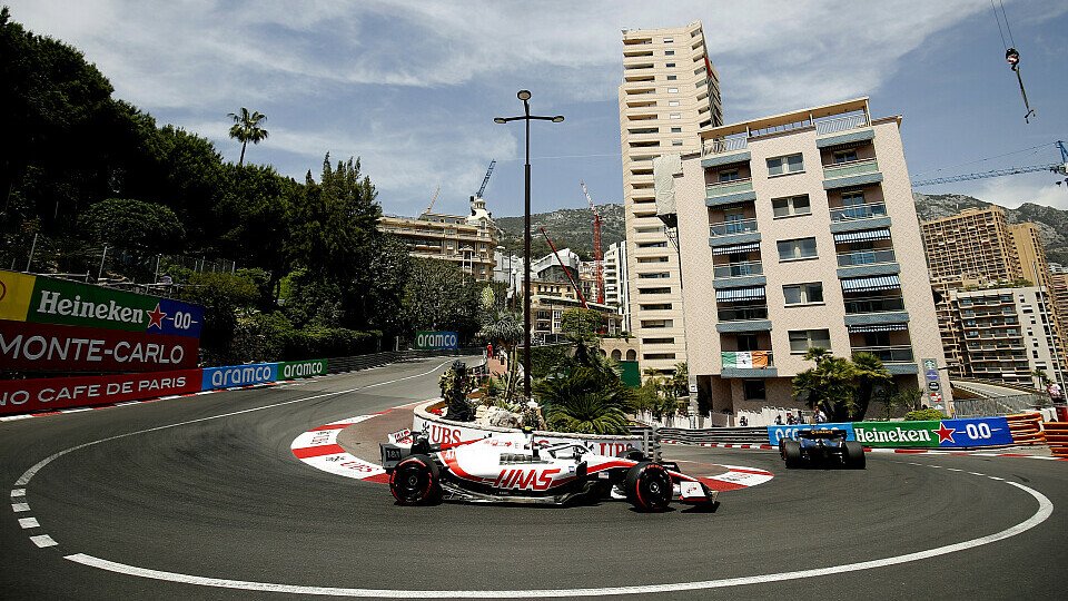 Haas verpassten in Monaco mit beiden Autos das Q2, Foto: LAT Images