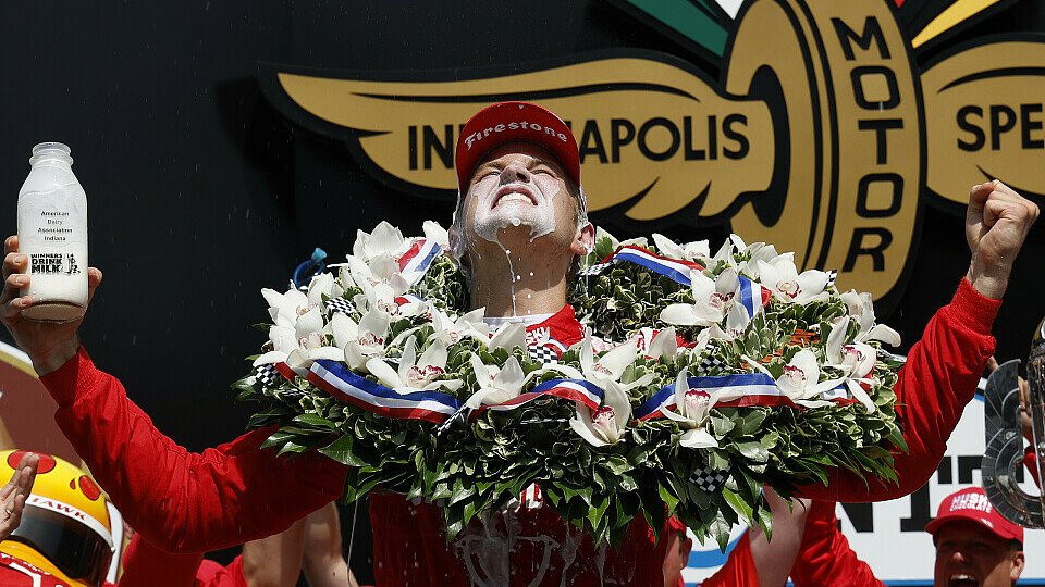 Indy500-Sieger, Marcus Ericsson trug sich vergangenes Jahr in die Geschichtsbücher ein, Foto: LAT Images
