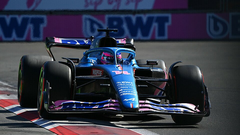 Kein Pilot konnte Alonso in Baku überholen, Foto: LAT Images