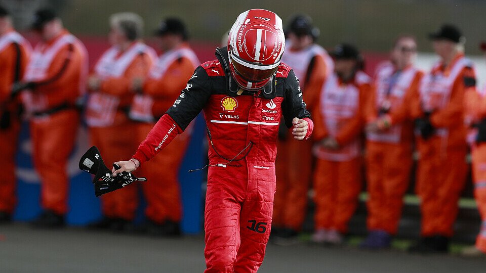 Ferrari ließ Charles Leclerc in Silverstone alleine, Foto: LAT Images