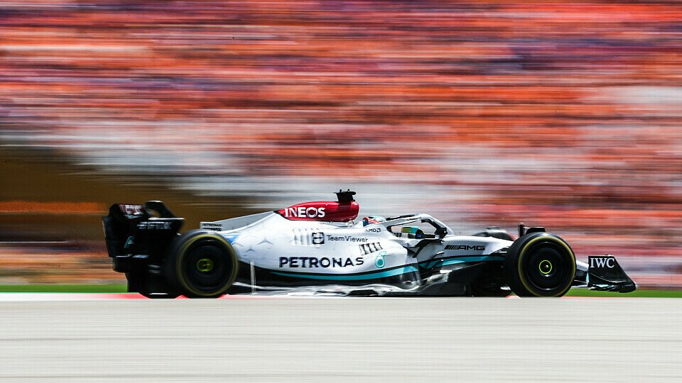 Mercedes nähert sich 2022 nur langsam der Formel-1-Spitze, Foto: LAT Images
