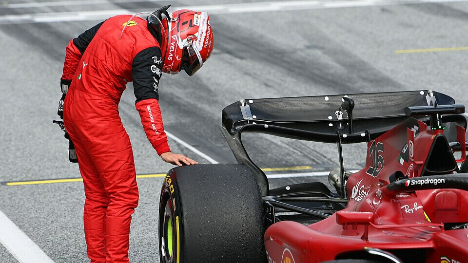 Charles Leclerc hat der neue Heckflügel von Ferrari zum Sieg in Österreich verholfen, Foto: LAT Images