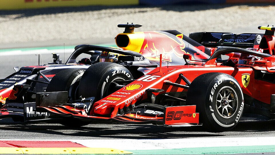 Beim Österreich-GP 2019 machte Leclerc Bekanntschaft mit Verstappens aggressiver Fahrweise, Foto: LAT Images Beim Österreich-GP 2019 machte Leclerc Bekanntschaft mit Verstappens aggressiver Fahrweise, Foto: LAT Images