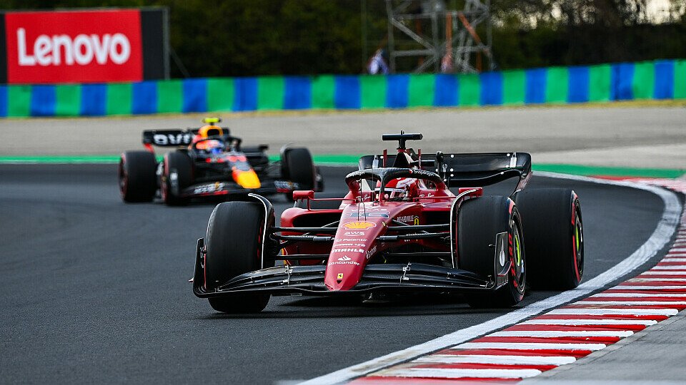 Charles Leclerc sorgte im zweiten Training der Formel 1 in Ungarn für eine erneute Ferrari-Bestzeit, Foto: LAT Images