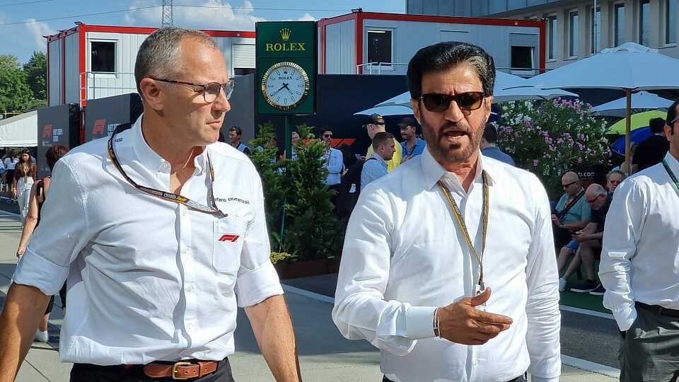 F1-Boss Stefano Domenicali und FIA-Präsident Mohammed Ben Sulayem: Darf Andretti in die Formel 1?, Foto: Motorsport-Magazin.com