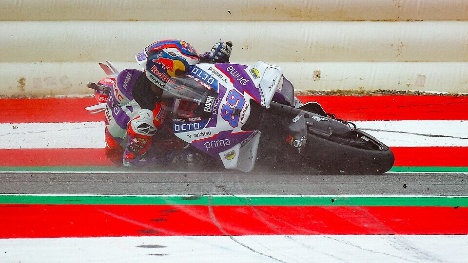 Jorge Martin ging in der letzten Runde zu Boden, Foto: MotoGP.com