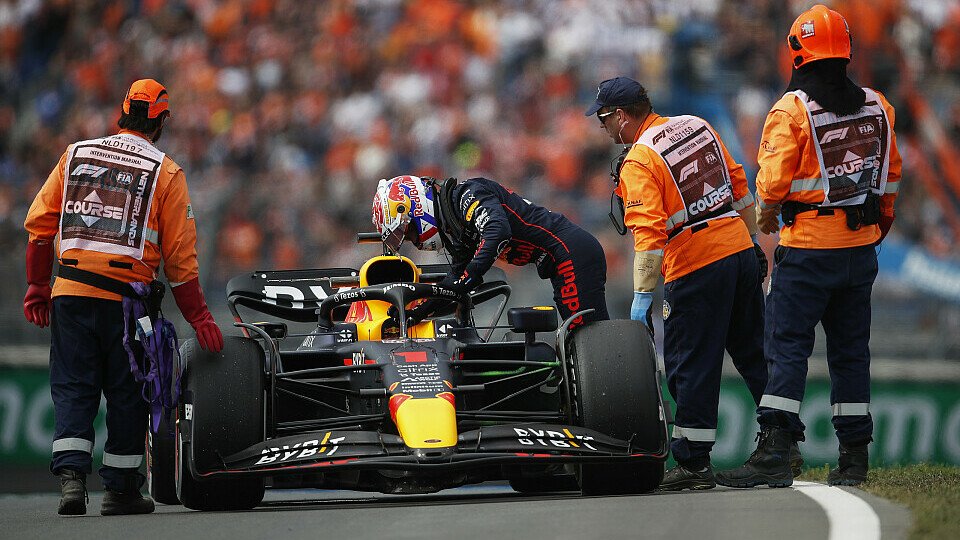 Max Verstappens Red Bull ging in Zandvoort im 1. Training kaputt, Foto: LAT Images