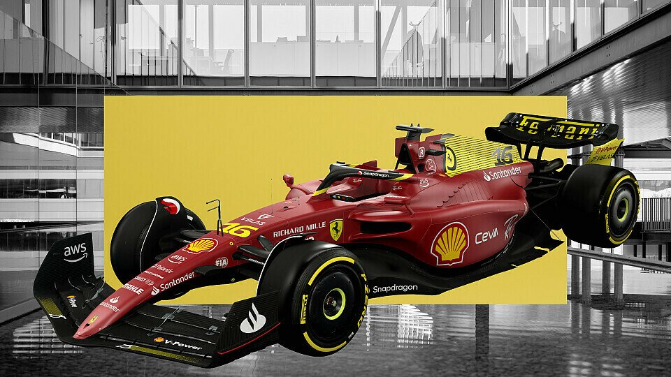 Ferraris Monza-Lackierung bringt gelbe Farbe mit sich, Foto: Ferrari