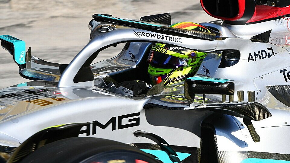Lewis Hamilton startet morgen von P19 ins Rennen, Russell von P2, Foto: LAT Images