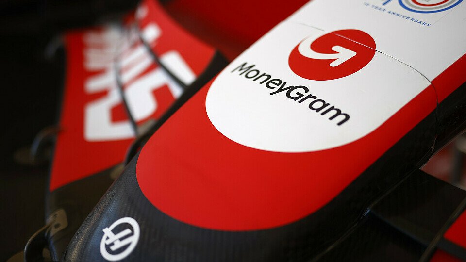 Haas hat 2023 mit MoneyGram einen neuen Hauptsponsor, Foto: LAT Images