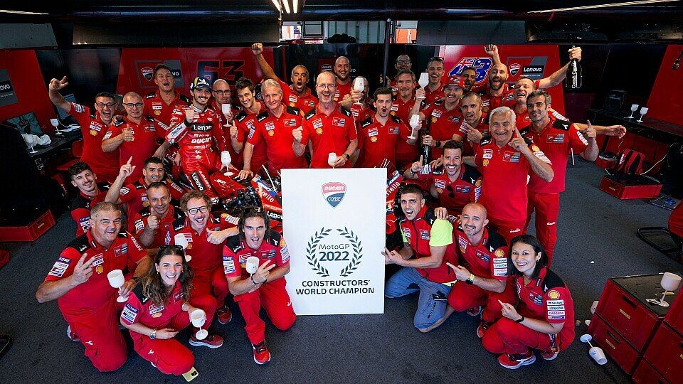 Ducati krönte sich zum dritten Mal in Folge zum Konstrukteurs-Weltmeister, Foto: Ducati