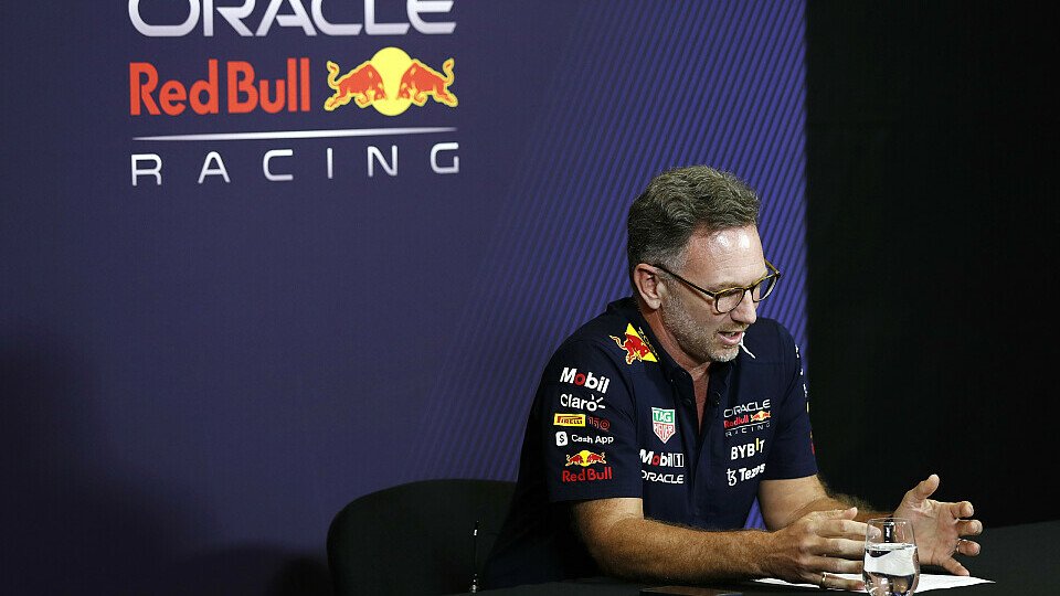 Christian Horner stand in Mexiko der Formel 1 Rede und Antwort, Foto: LAT Images