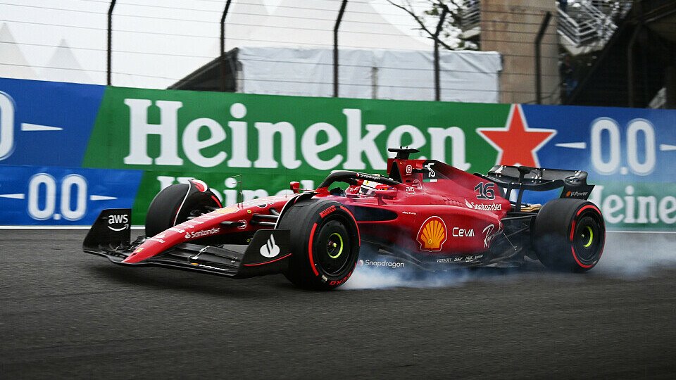 Charles Leclerc und Ferrari taten sich im Qualifying von Brasilien schwer mit Reifen, Foto: LAT Images
