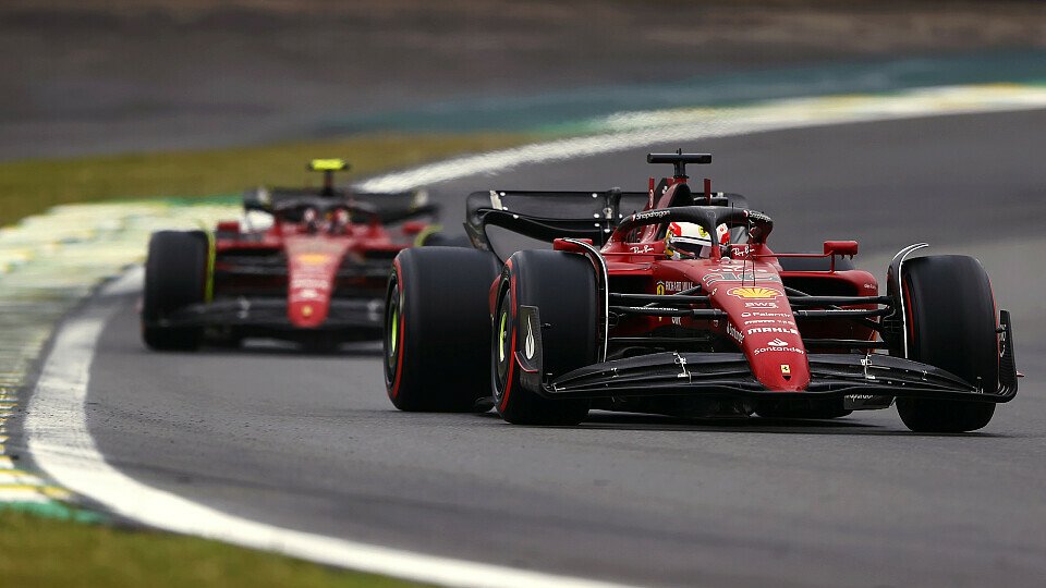Charles Leclerc forderte in Brasilien einen Platzwechsel: Ferrari entschied sich dagegen., Foto: LAT Images