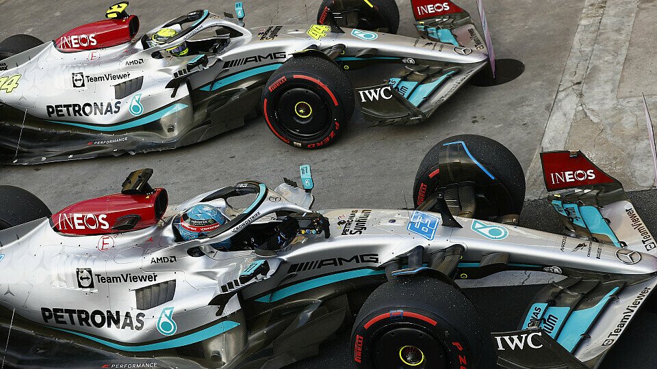 Werden bei Mercedes im Rennen die Plätze getauscht?, Foto: LAT Images