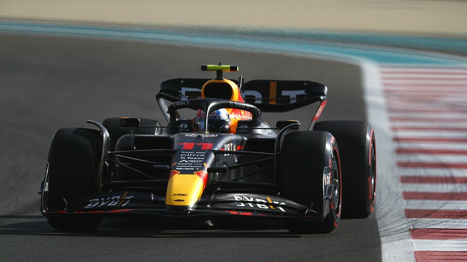 Nach einer langen Aufholjagd, erzielte Perez in Abu Dhabi GP nur den dritten Platz, Foto: LAT Images