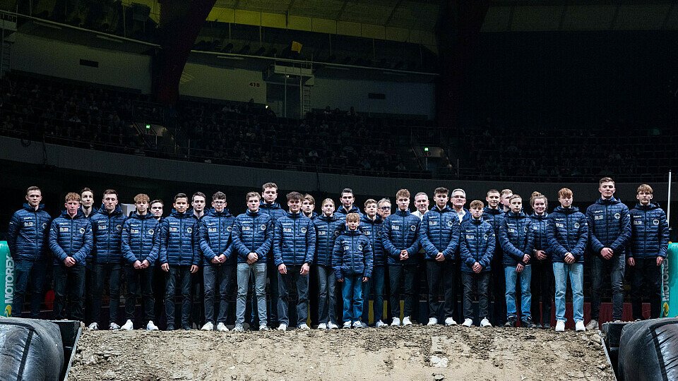 Der 33-köpfige Förderkader des Motorsport Team Germany 2023, Foto: ADAC Stiftung Sport