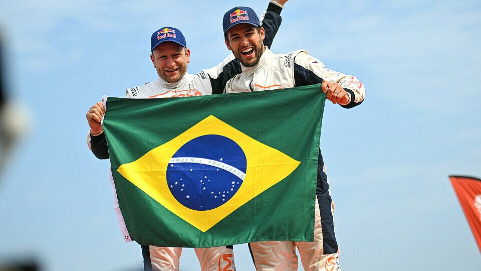 Lucas Moraes(r.) und Timo Gottschalk(l.) waren die Sensation der Dakar 2023, Foto: Red Bull Content Pool