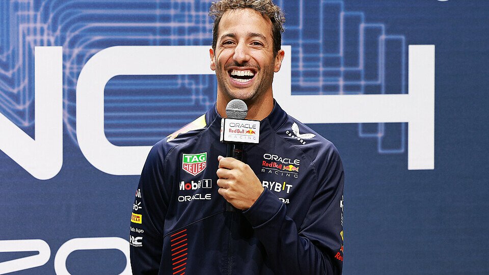 Daniel Ricciardo beim Red-Bull-Launch 2023 in New York, Foto: Red Bull Content Pool/Arturo Holmes