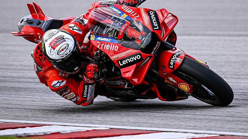 Francesco Bagnaia war am Samstag pfeilschnell unterwegs, Foto: MotoGP.com
