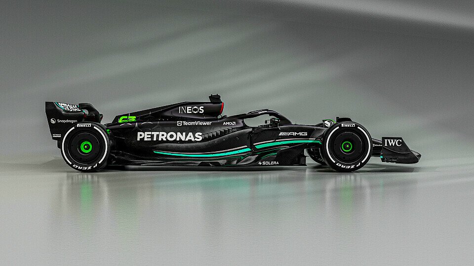 Mercedes verabschiedet sich für die Formel-1-Saison 2023 erneut von der historischen Silber-Lackierung, Foto: Mercedes