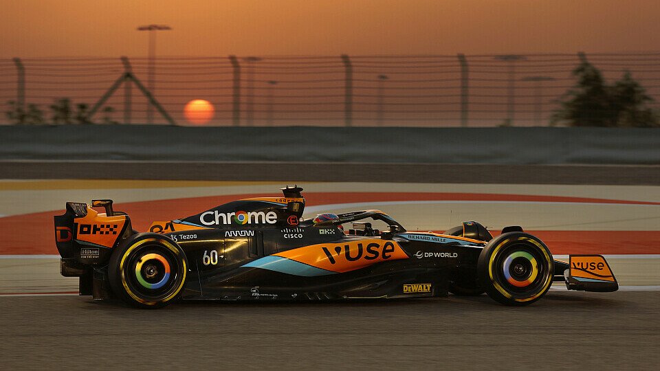 McLaren bei den Formel-1-Tests 2023 in Bahrain, Foto: LAT Images