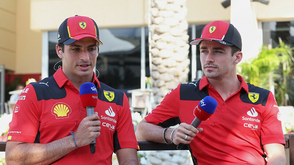 Carlos Sainz war beim Formel-1-GP in Bahrain klar der langsamere Ferrari-Pilot, Foto: LAT Images