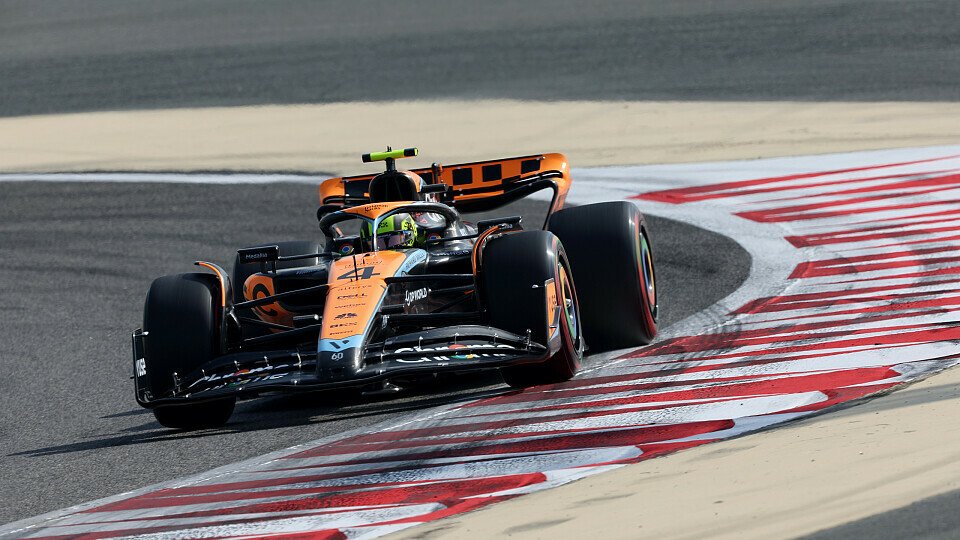 Norris mit P11 im Bahrain-Qualifying am Limit, Foto: LAT Images