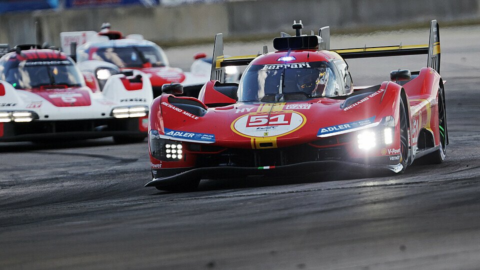 Ferrari gibt sein Hypercar-Debüt beim WEC-Rennen in Sebring, Foto: LAT Images