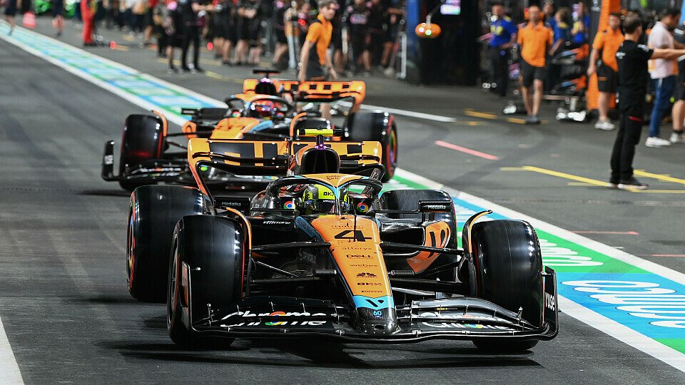 Noch immer keine Punkte für McLaren: Frontflügel-Schäden stoppen Norris und Piastri, Foto: LAT Images