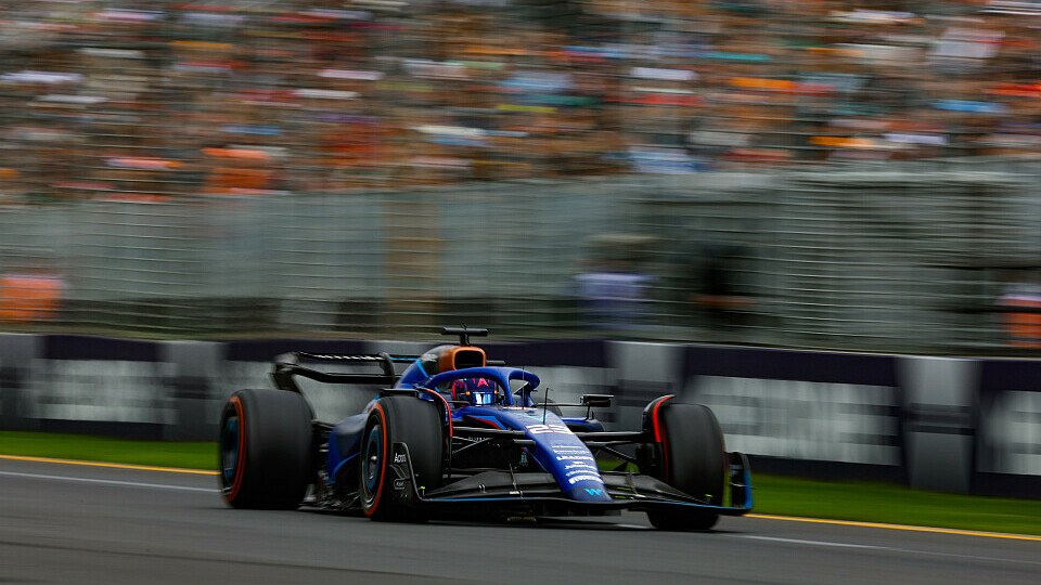 Alexander Albon fuhr in Australien mit dem Williams erstmals in der Formel-1-Saison 2023 ins Finale des Qualifyings, Foto: LAT Images