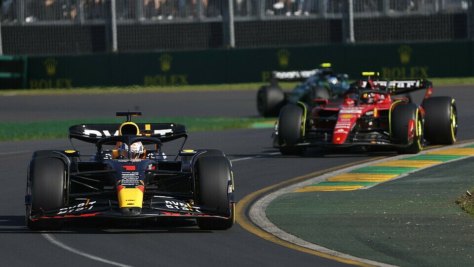 Formel-1-Weltmeister Max Verstappen hat in Australien seinen zweiten Sieg in der Saison 2023 gefeiert, Foto: LAT Images