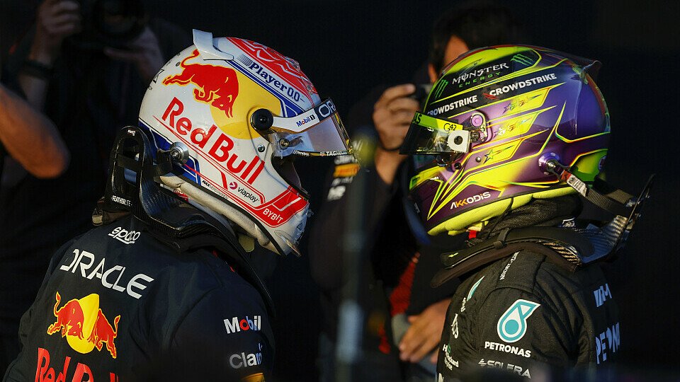Max Verstappen und Lewis Hamilton: Von WM-Rivalitäten nichts mehr übrig, Foto: LAT Images