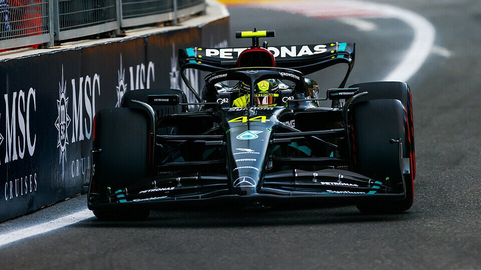 Lewis Hamilton präsentierte sich im Baku-Qualifying stark, Foto: LAT Images