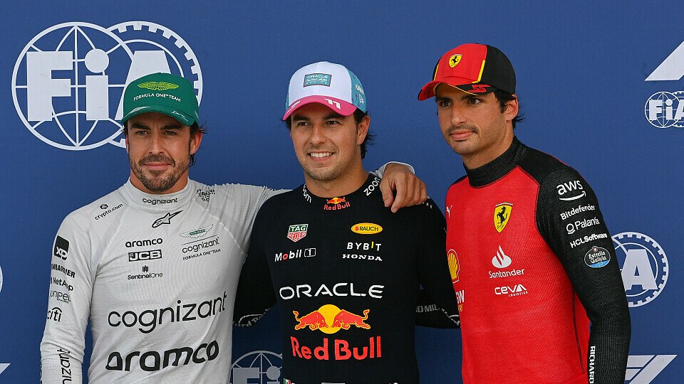 Sergio Perez eroberte im Formel-1-Qualifying in Mami unverhofft die Pole Position, Foto: LAT Images