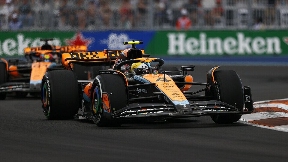 Das McLaren-Duo hatte in Miami mit einer schlechten Pace zu kämpfen, Foto: LAT Images