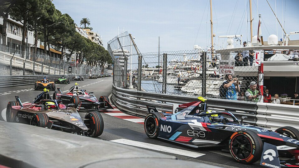 Viele Positionswechsel, wenig Pace: Die Formel E in Monaco, Foto: LAT Images