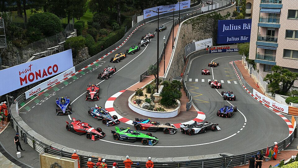 In Monaco lag das Formel-E-Feld meist dicht beisammen, Foto: LAT Images