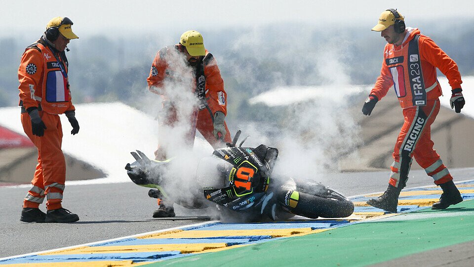 Die Kollision von Le Mans blieb für Luca Marini nicht ohne Folgen, Foto: LAT Images