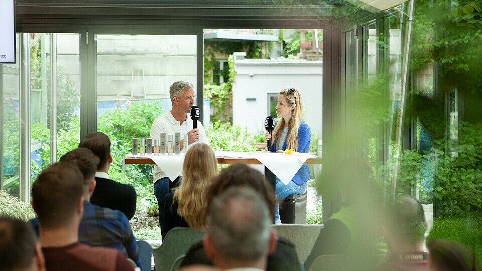 Ralf Schumacher bei der Präsentation seiner Kosmetik-Linie in München, Foto: Schumacher Cosmetics Ralf Schumacher bei der Präsentation seiner Kosmetik-Linie in München, Foto: Schumacher Cosmetics